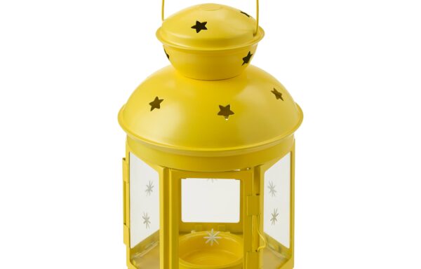 Iron Small Lantern Powder Coated