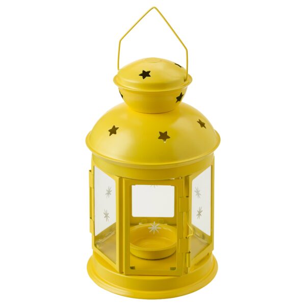 Iron Small Lantern Powder Coated