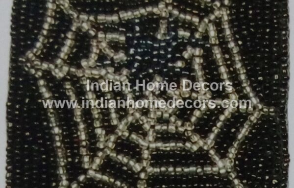 Beaded Spider Web Coaster