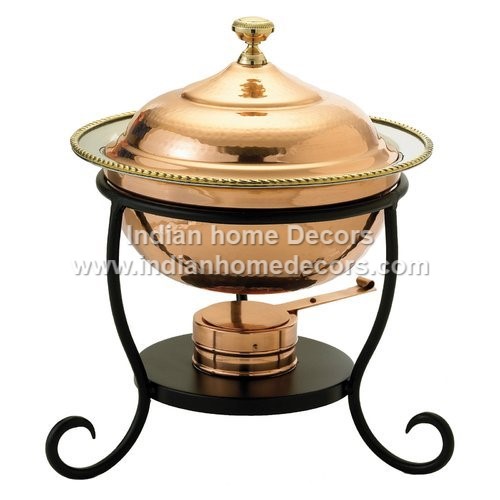 Copper Hammered Chafing Dish