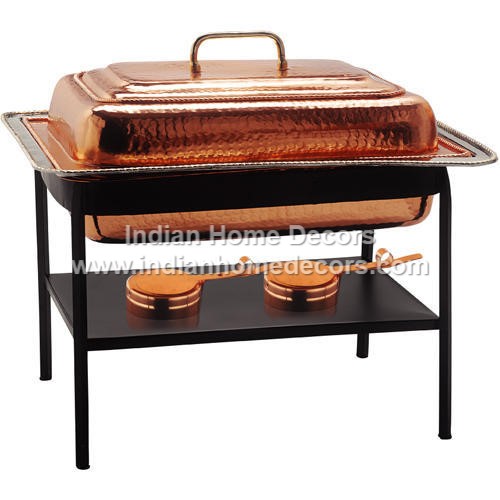 Copper Hammered Chafing Dish