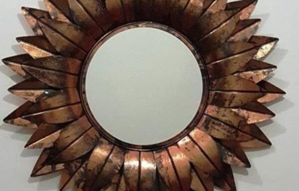 Iron Hanging Decorative Mirror