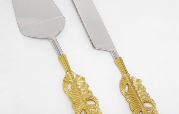 Leaf Handled Cake Server